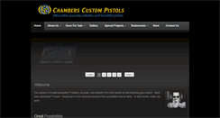 Desktop Screenshot of chamberscustom.com